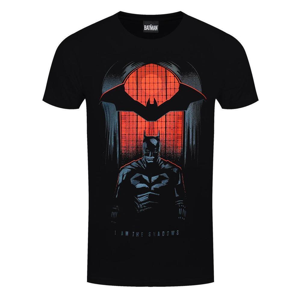 The Batman I Am The Shadows Mens Black Tshirt